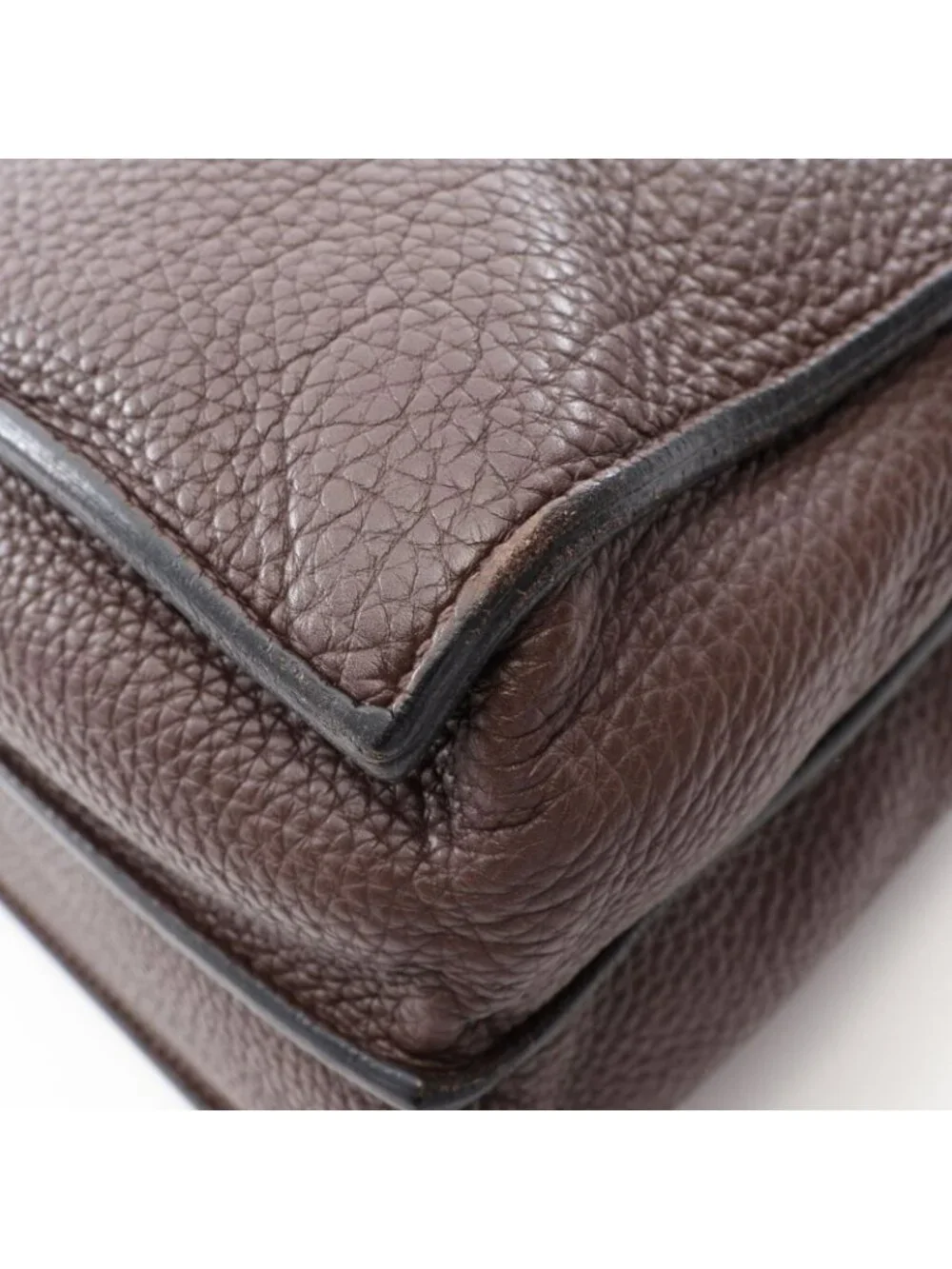 Hermes Business Bag Sac a Depeches 41 Chocolat Leather